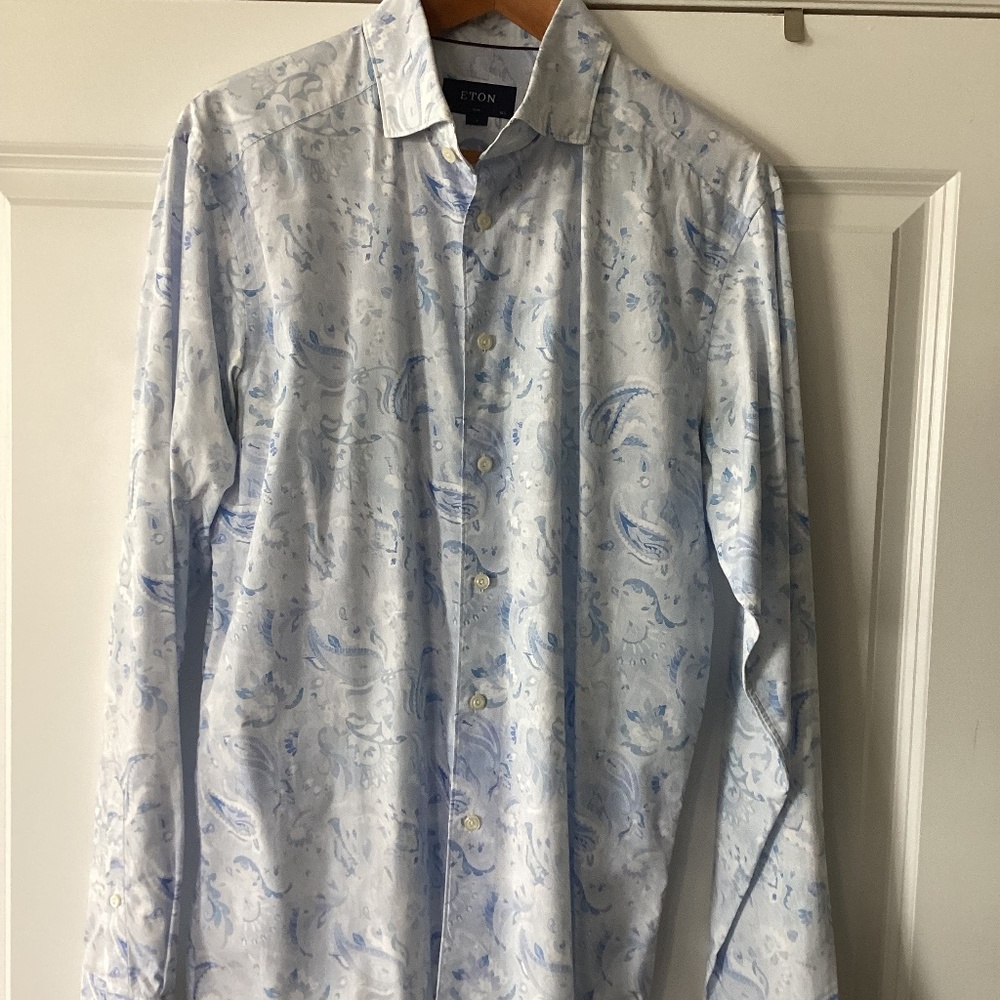 ETON Mens Shirt - Slim - Size 42/16.5